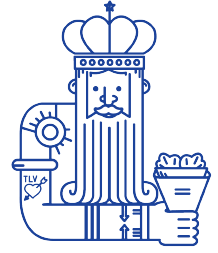 איור של מלך מחזיק קרפ